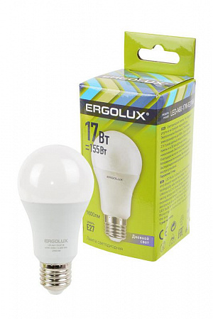 Ergolux LED-A60-17W-E27-6K (Эл.лампа светодиодная ЛОН 17Вт E27 6500K 180-240В) Ergolux LED-A60-17W-E27-6K (Эл.лампа светодиодная ЛОН 17Вт E27 6500K 180-240В)