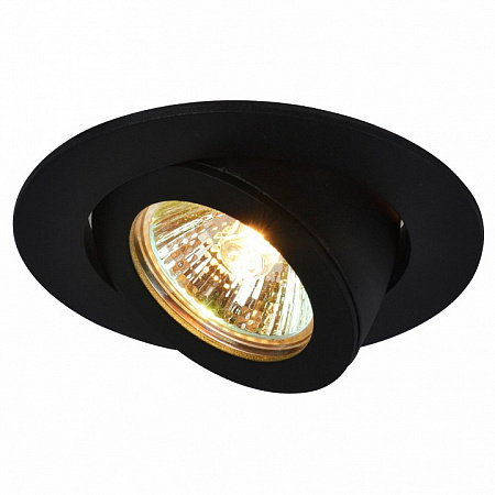 Встраиваемый светильник Arte Lamp Accento A4009PL-1BK Встраиваемый светильник Arte Lamp Accento A4009PL-1BK