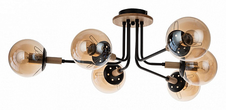 Люстра на штанге Arte Lamp Oxford A2716PL-6BK Люстра на штанге Arte Lamp Oxford A2716PL-6BK
