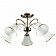 Люстра на штанге Arte Lamp Blossom A2709PL-5AB Люстра на штанге Arte Lamp Blossom A2709PL-5AB